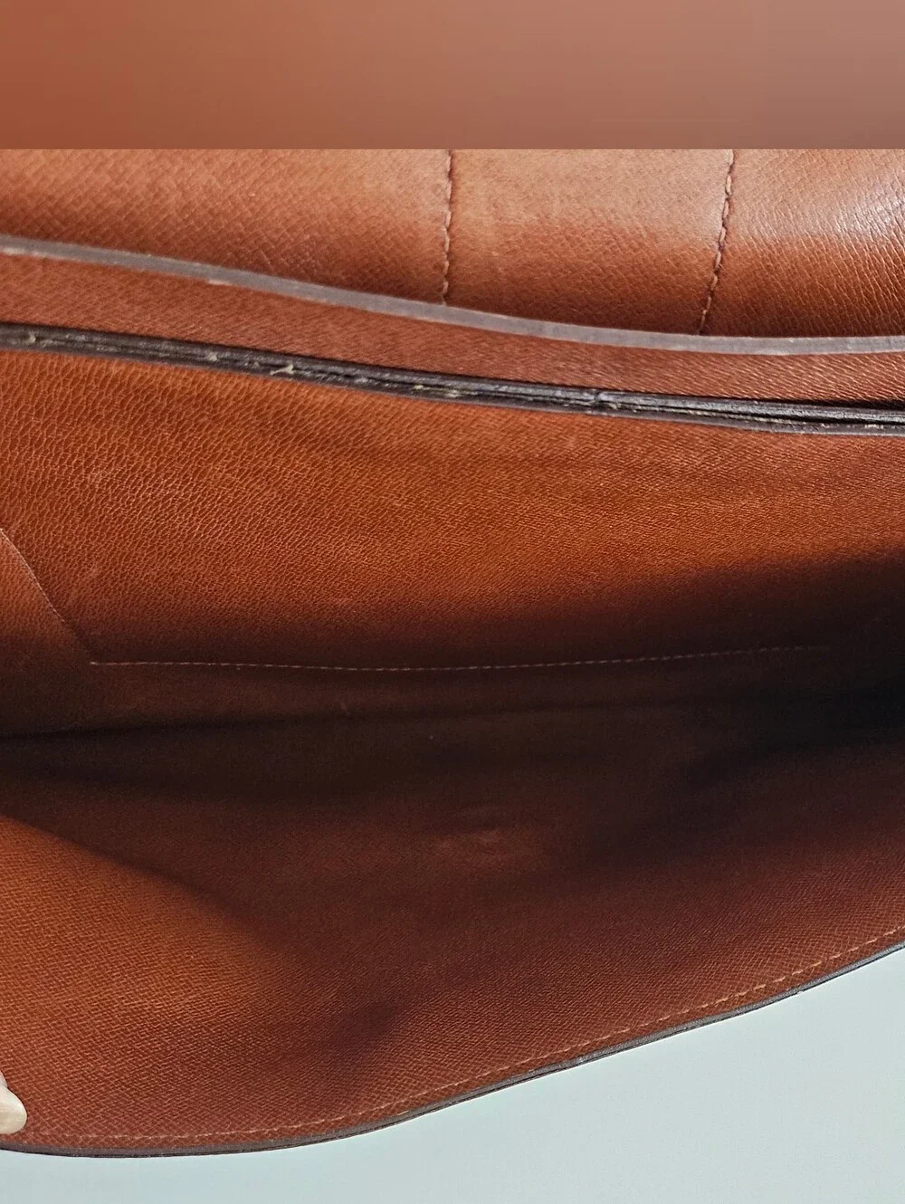 Louis Vuitton Vintage Monogram Lena Portfolio Clutch / Documents Laptop Bag